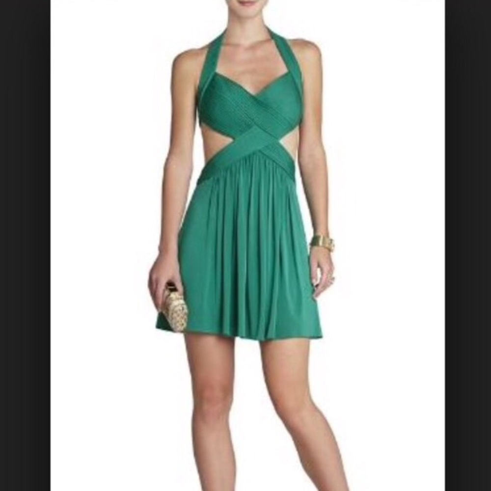 NWT BCBG Emerald dress